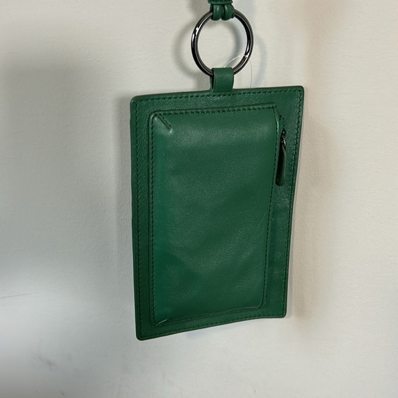 Free People Suns Out Crossbody Purse Pouch Leather Golf Green Concert NEW - Picture 6 of 11